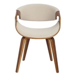 curvo curved bentwood wood light legs armchair arm chair fabric grey lounge rental