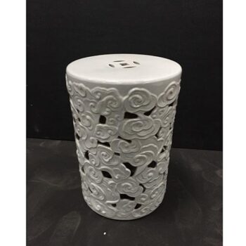 cloud stool cylinder round table occasional rental