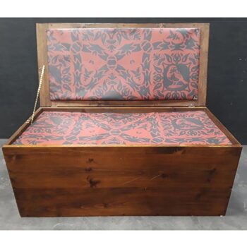 wood trunk mahogany panel trunk rental