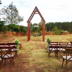 roxie arch wood cedar structure rental