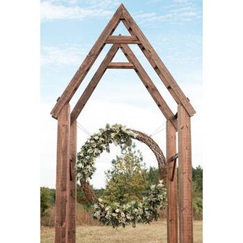 roxie arch wood cedar structure rental