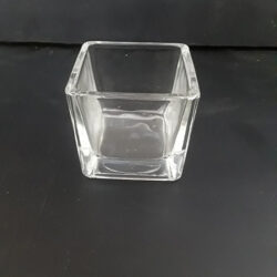 square glass votive holder glass rental