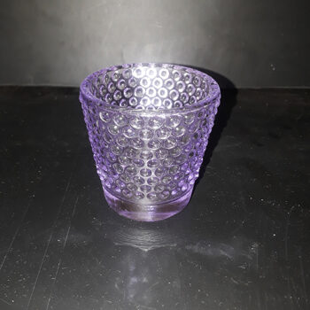 heirloom votive holder glass candle rental