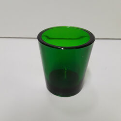 green clear glass votive holder lighting candle holder rental
