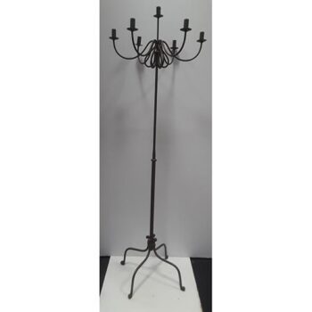 gunmetal candelabra grey seven 7 light candle