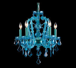 Love These Blue Crystal Chandelier Rentals