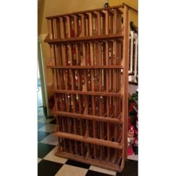 wood wine rack bar shelf rental