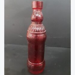 colored bottle red glass bottle vessel flowers rental