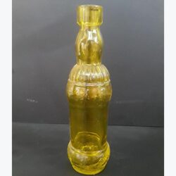 colored bottle yellow glass bottle vessel flowers rental