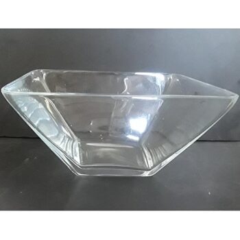 louvre vase clear glass bowl flowers rental vessel