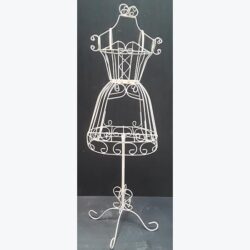 wire dress form iron mannequin decor rental