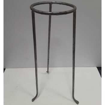 deco pedestal iron brown riser decor rental