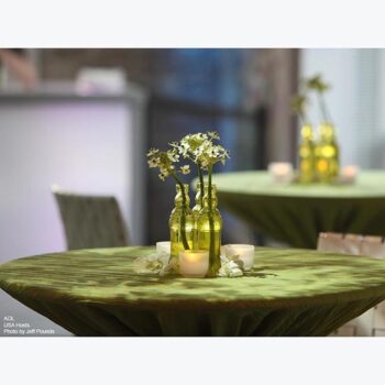 colored bottle yellow glass bottle vessel flowers rental