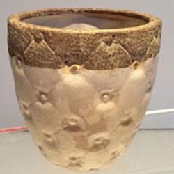 allure pot ceramic vessel flowers rental