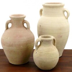 argos urn ceramic tan greek vessel flowers rental