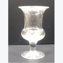 ayre urn clear glass vessel flowers rental