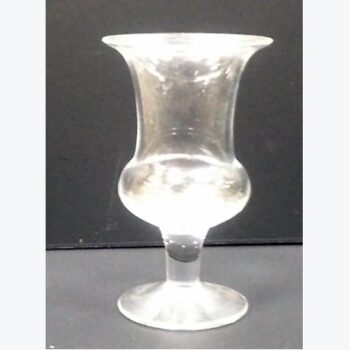 ayre urn clear glass vessel flowers rental