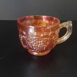 bowl punch cup Carnival Glass Mixed punch Cups Small Bowls