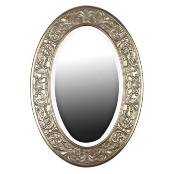 wall mirror metal silver mirrors decor rental