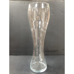 neptune vase clear glass vessel flowers rental