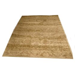 persian gold pattern rug decor rental