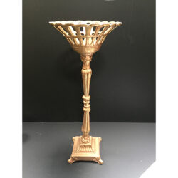 iron erpergne cast iron metal vessel flowers rental