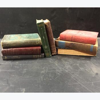 books assorted set home decor rental