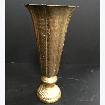 lita vase metal bronze vessel flower rental