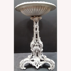 new orleans plant stand metal vessel cast iron flowers rental