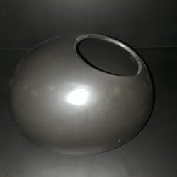 royersford vase glass ceramic shiny silver rental