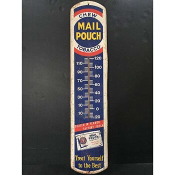 vintage thermometer sign artwork decor rental