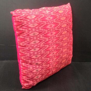 throw aztec flame stitch pink pillow decor rental