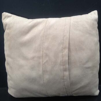 throw suede silver grey oyster pillow decor rental