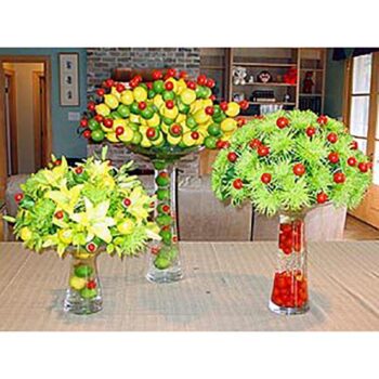 sydney vase glass bowl clear vessel flowers rental