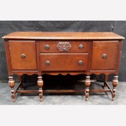 deco buffet wood ornate casegoods rental