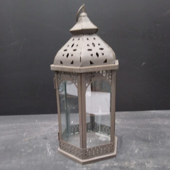 moroccan lantern bronze aluminum metal lighting rental