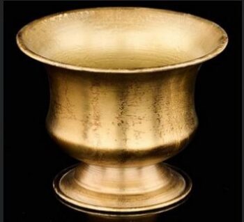 Antique Brass Compote