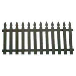 Gothic Picket Fence Panel