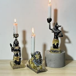 Egyptian Taper Candle Holders