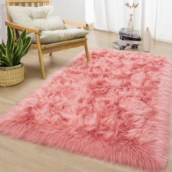 Faux Fur Sheepskin Rug